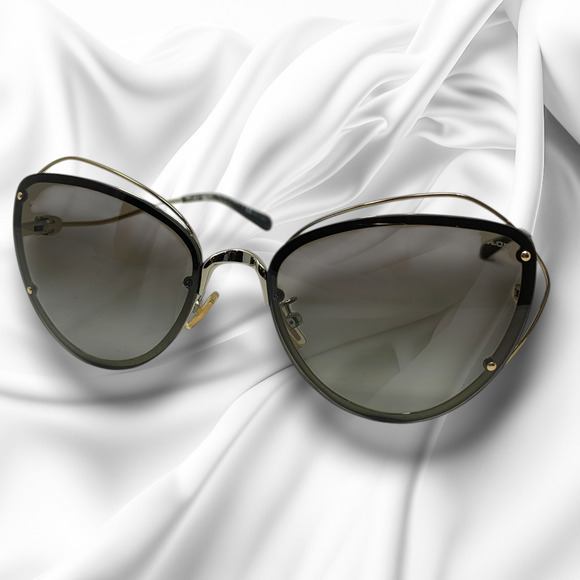 Coach HC7086 L1037 90058E Aviator Sunglasses Smoked Lens 60-18-140 Case + Cloth main image 11